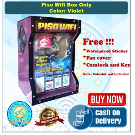 bojex piso wifi|Piso Wifi BOX ONLY with sticker fan cover Camlock and Key.